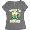 drink up bitches Women's Triblend Scoop T-shirt