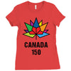 Canada 150th Anniversary Ladies Fitted T-Shirt
