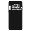 drink sensibly, don't spill it! Samsung Galaxy S7