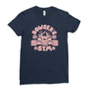 bowser's gym Ladies Fitted T-Shirt