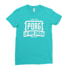 eat more chicken Ladies Fitted T-Shirt
