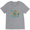 turn the time twist the space V-Neck Tee