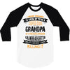 Super Cool Grandpa Of A Freaking Awesome Granddaughter 3/4 Sleeve Shirt