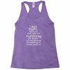 i don't run Racerback Tank