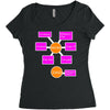 mom and dad Women's Triblend Scoop T-shirt