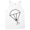 stick man skydiving Tank Top