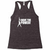 he man 80s retro cartoon cool funky Racerback Tank