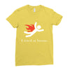 i tred at home Ladies Fitted T-Shirt