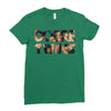 Dobre Twins Photo Ladies Fitted T-Shirt