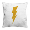 lightning bolt camera flash Throw Pillow