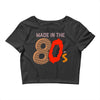 made in the 80's Crop Top