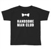 Handsome Man Club Bow Tie Toddler T-shirt
