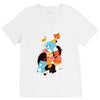 when cute goes bad V-Neck Tee