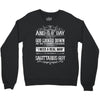 And 8th Day God Look Down So God Made A Sagittarius Guy Crewneck Sweatshirt