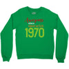 awesome since november 1970 Crewneck Sweatshirt
