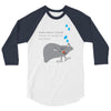 cloudy 3/4 Sleeve Shirt