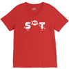 s hi t funny geek reading books type V-Neck Tee