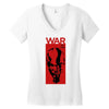 War Women's V-Neck T-Shirt
