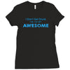 i don't get drunk Ladies Fitted T-Shirt