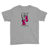 i run like a girl try to keep up Youth Tee