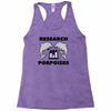 research porpoises Racerback Tank