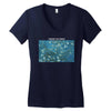 Van Gogh  Blossoming Almond Women's V-Neck T-Shirt
