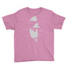 airbrushed stencil Youth Tee