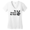 dos cervezas por favor Women's V-Neck T-Shirt