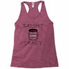 batshit crazy mini Racerback Tank