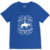 time in the saddle is never wasted V-Neck Tee