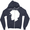 questlove afro the roots rap Zipper Hoodie
