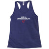 viva la unpredictability Racerback Tank