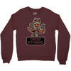 groot grow strong galaxy gym fitness mashup Crewneck Sweatshirt