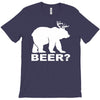 new bear deer beer funny T-Shirt