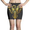 Phoenix Tribal Bird Mini Skirts
