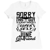 This Guy Is Taken By A Super Sexy June Girlfriend Ladies Fitted T-Shirt