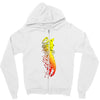 pink storm Zipper Hoodie