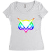 color best Women's Triblend Scoop T-shirt