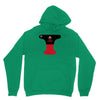 pool black red Unisex Hoodie