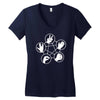 schere stein papier echse spock Women's V-Neck T-Shirt