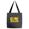 gone squatchin Tote Bags