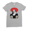 nun fuck Ladies Fitted T-Shirt