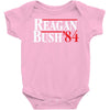reagan bush '84 Baby Onesie