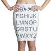 c and d Pencil Skirts
