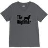 the dogfather english springer spaniel V-Neck Tee