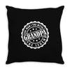GrandpaThe Man The Myth The Legend Throw Pillow