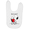 snoopy 2 Baby Bibs