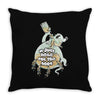 ghost just here for the boos Throw Pillow