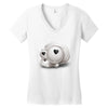 love skul Women's V-Neck T-Shirt
