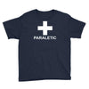 paraletic funny printed green top drinking booze party drunk Youth Tee